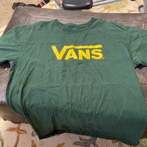 Vans T-shirt, green, XL